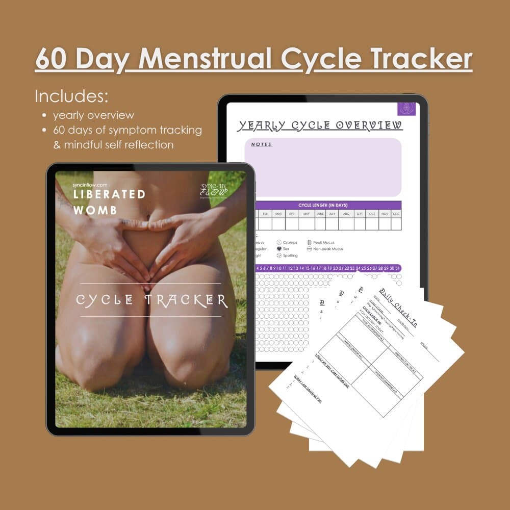 Cycle Tracker printable