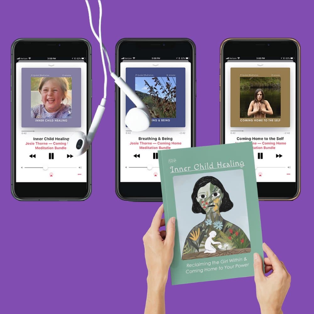Coming Home Meditations + Inner Child Healing Guide Bundle