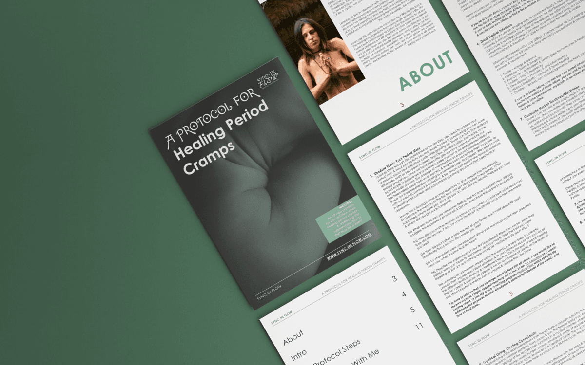 Healing Period Cramps Protocol eBook